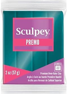 Sculpey Polyform Premo Polymer Clay (2 oz, Peacock Pearl)