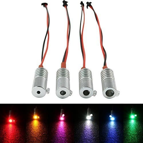 1.5W LED Illuminator, Fiber Optic Light Engine Source for Side Glow Optical Fiber Light Cable DC 12V Car Use Home Use - Ф8mm, White