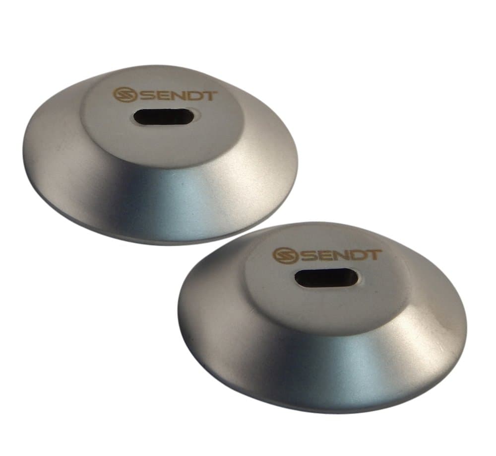 Sendt Circular Adhesive Plates 2 Pack for use with Tablets and Other Devices Without a Kensington Compatible Slot