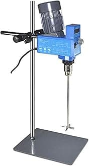 Lab Digital Overhead Stirrer Lab Mixer Heavy Duty Overhead Laboratory Mixer Industrial Liquid Mixer 0-10000mpas 20Liter