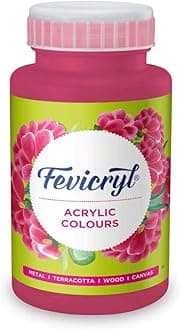 Pidilite Fevicryl Acrylic Neon Colour (500 ml, Pink)