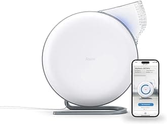 IQAir Atem Desk Air Purifier for Home, Office, Desktop, Small Room up to 150 sq ft, HyperHEPA Filter for Bacteria, Viruses, Allergens, Pets, Asthma, Pollen, Dust, Swiss Design, Made in Germany, White