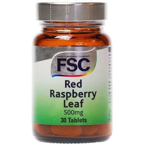 FSC 500mg Red Raspberry Leaf 30 Tablets