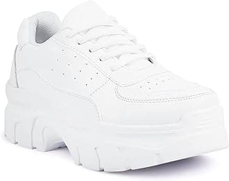 Women White Casual Sneakers