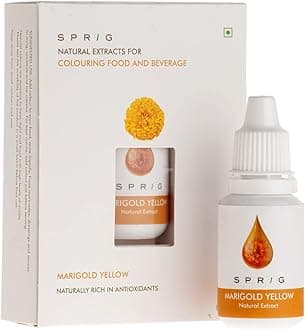 Sprig 1 Natural Extracts For Colouring Food And Beverage, Marigold Yellow, 15Ml