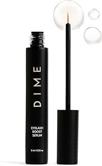 DIME Beauty Eyelash Boost Serum, Eyelash Serum, Lash Serum and Eyelash Serum for Healthier, Longer, Thicker Eyelashes, 1 Count