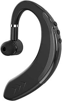 Wireless Headphones Bluetooth Workout Ear Buds Wireless Earbuds Bluetooth Headset 5.0 Hands Business Headset with Microphone Suitable for Business Office Driving