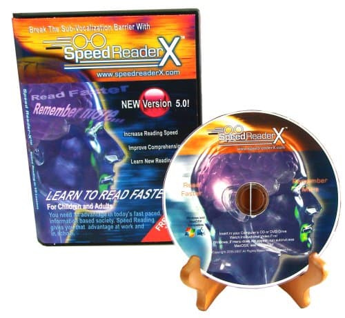 Speed Reader X: Speed Reading Made Easy CD-ROM – April 1, 2005