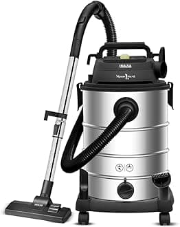 Wet and Dry Vacuum Cleaner with Blower Function|1700 W & 42 LTR Capacity|28 kPa Suction|2 Yr Warranty|HEPA Filter|House Cleaning Machine,Industrial Vacuum Cleaner Heavy Duty(MasterVac 42)