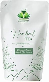 SAI HERBS Mugwort Leaves Raw Tea Powder - Artemisia Argyi Leaves Raw Tea Powder - Good for Hair & Skin - For a Healthy Lifestyle - Luxury Herbal Tea Powder - Pure & Natural (250 Grams)