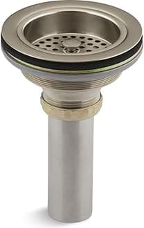 K-8801-BV Duostrainer Sink Strainer, Vibrant Brushed Bronze