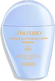 Ultimate Sun Protector Lotion Mineral SPF 60+ - Sheer, Broad-Spectrum Sunscreen for Face & Body - Visibly Improves Fine Lines, Smoothness & Skin Tone - Fragrance Free, All Skin Types