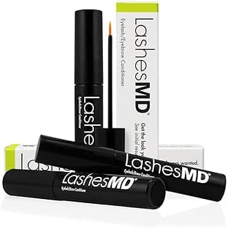 Eyelash Growth Serum & Eyelash Conditioner for Naturally Fuller Looking Eyelashes and Eyebrows In As Little As Four Weeks