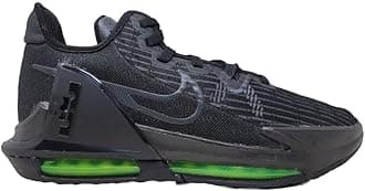 Nike Lebron Witness VI Mens Basketball Trainers Cz4052 Sneakers Shoes, Black/Black-Anthracite-Volt, 10 M US