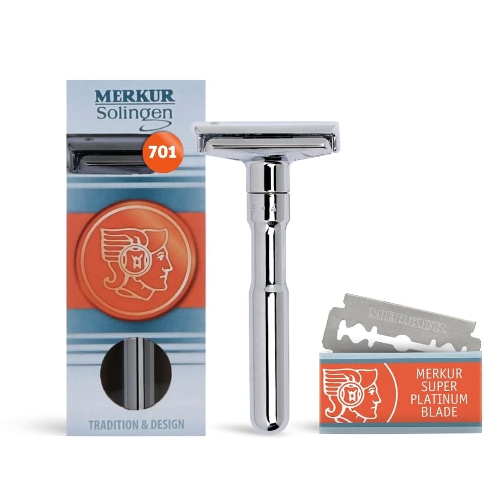 MERKUR DOVO Safety Razor Futur Chrome, 100 g