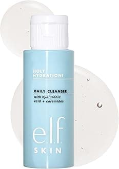 SKIN Holy Hydration! Daily Cleanser Mini, Face Cleanser For Washing Away Excess Oil, Impurities & Makeup, Made With Hyaluronic Acid, Vegan & Cruelty-Free