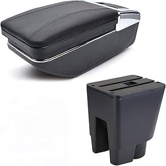 for Toyota Etios Liva. Car Armrest Leather Arm Rest Styling Storage Box Center Console Accessories Decoration Interior Auto Sturdy (Color : 3)