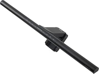 ScreenBar Pro LED Monitor Light (Black)/Ultrawide Illumination/Motion Sensor/Adjustable Brightness and Color Temperature/Eye-Care Light Bar/No Screen Glare/Space Saving/Curved Monitors/USB-C