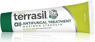 terrasil Clotrimazole Antifungal Cream, Relief for Fungal Yeast Infections, Jock Itch, Athletes Foot, Ringworm for Men & Women, Clinically Proven Treatment of Skin Fungus. FSA-HSA Eligible (1oz)