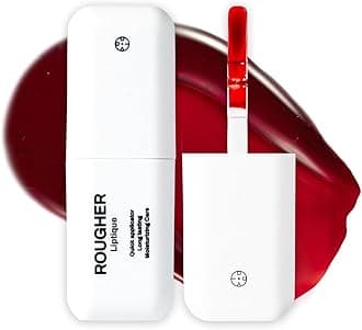 Oiad Liptique Lip Plumping Stain Peel Off - 24 Hour Long Lasting Lip Tattoo, Waterproof & Transfer Proof, Nourishing & Hydrating Peel off Korean Lip Tint for Women (001 ROUGHER)