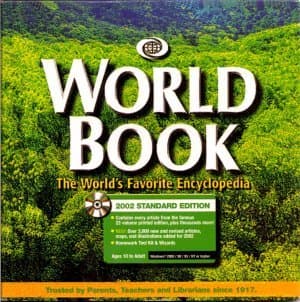 World Book Encyclopedia 2002 CD-ROM