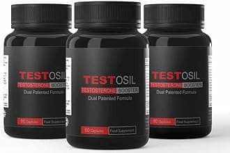 TESTOSIL - The Best Natural Supplement - Powerful Legal Bodybuilding Supplement - Advanced Performance and Recovery Agent - 180 Capsules