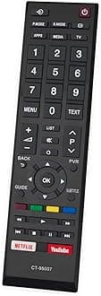 CT-95007 Replacement Remote fit for Toshiba LCD LED TV 43S3965 43L5995EV 32L5995 43L5997EV 43E5603EXT 49L5995 43L5997EE