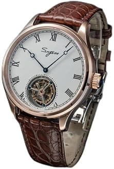 WatchAE - Sugess 2021 Tourbillon Watch Luxury Men Mechanical Wristwatches Hand Wind Seagull ST8230 Movement Sapphire Crystal Luxury Gift