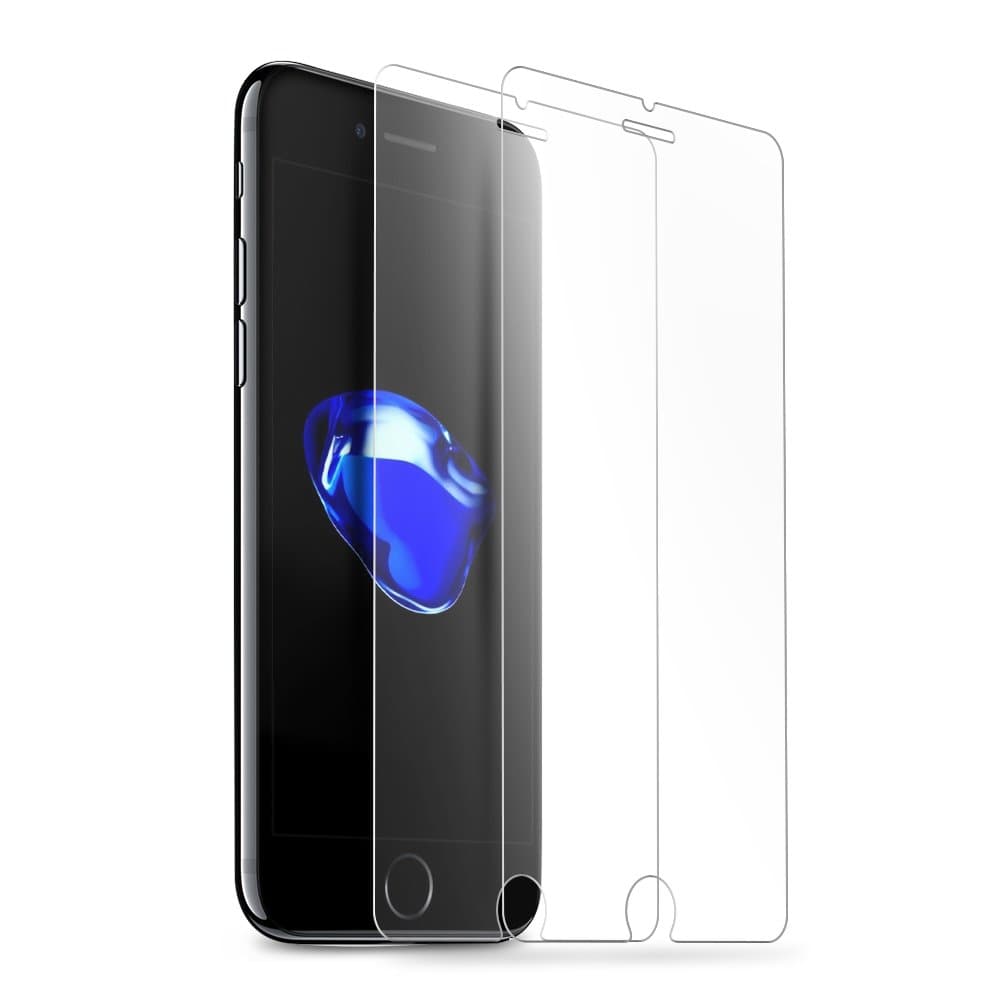iPhone 4 Screen Protector Vontox® 2-Pack Heavy Duty iPhone 4 Tempered Glass Screen Protector Glass Compatible with 3D Touch (HD Clear 9H Hardness 0.25 mm)