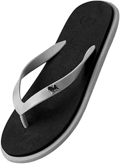 Neeman'sEco Classic Slippers for Men | Lightweight & Comfortable Flip Flops | Anti-Skid Rubber Sole | Soft Daily Slippers for Men | Durable, Flexible & Stylish Casual Wear