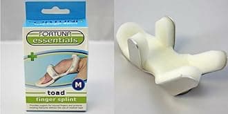 Fortuna Healthcare Splint Finger Toad Med Medium Silver