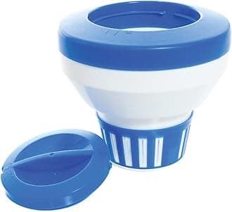 Milliard Chlorine Floater, Floating Chlorine Dispenser, Large Capacity and Adjustable Release, Fits 1-3in. Tablets: for Swimming Pool or Spa