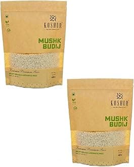 Koshur Premium Kashmiri Aromatic Rice Mushk Budij 800g, Rich Aroma, Natural Scented Perfect Fit For Everyday, Highly Nutritious, Delicious Natural Fragrance