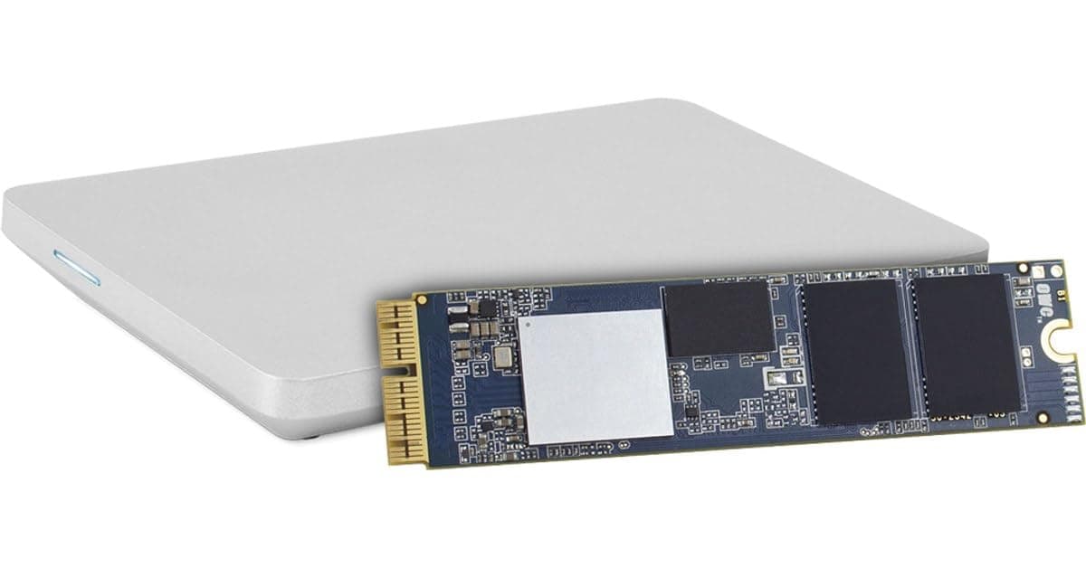 2.0TB Aura Pro X2 Complete SSD Upgrade Solution with Tools & OWC Envoy Pro Enclosure for MacBook Air (Mid 2013-2017) and MacBook Pro (Retina, Late 2013 - Mid 2015), (OWCS3DAPT4MB20K)