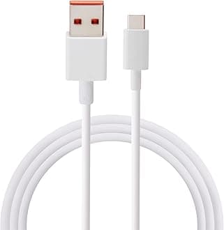 Mi 6A Fast Charging Cable 120W USB C PD Hypercharge Power Cord Quick Charge Compatible with Mi, Redmi, iPhone 15 Pro Max Samsung Galaxy Android Phone iPad MacBook Laptops (1m)