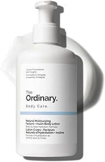 The Ordinary Natural Moisturizing Factors + Inulin Body Lotion, Lightweight Hydration for All-Day Moisture & Skin Barrier Support, Accepted by the National Eczema Association, 8.1 Fl Oz