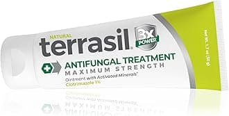 terrasil Clotrimazole Antifungal Cream, Relief for Fungal Yeast Infections, J...