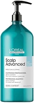 L'Oréal Professionnel, Anti Grease Shampoo Dermo Care Cleansing for Scalp & Oily Hair Silicone Detoxifies & Cleanses Hair Scalp Advanced Series Expert 1500 ml