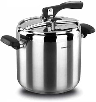 KorkmazTurbo Stainless Steel Pressure Cooker Silver A157