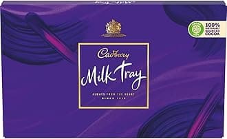 Cadbury Milk Tray Chocolate Box, Assorted Milk Chocolates Gift Set for Birthdays, Sharing or Gifting, The Perfect Valentines Day Gift, 78 g (Pack of 1)