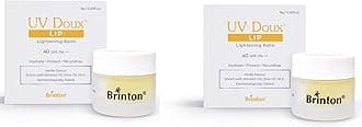 UV Doux Lip Lightening Balm SPF 40 PA++ | India’s No.1 Dermatologist Recommended Brand | With Almond Oil, Olive Oil & Vitamin E | For Pigmented & Dry Lips | Hydrates & Protects | 8 g Pack of 2