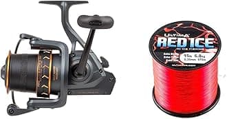 PENN Surfblaster III Longcast Fishing Reel, Spinning Reels for Sea Fishing, long Distance Spool Surf Casting Reel for Saltwater Beach and Rock Fishing, Black, Gold, 7000 and 8000 size available