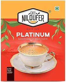 - Platinum Tea Powder 500gms | Strong Assam & Aromatic Blend | Premium Loose Leaf Chai for Rich Taste & Flavour