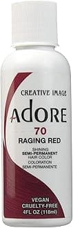 Adore Shining Semi Permanent Hair Colour, 70 Raging Red