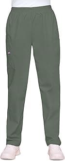 CHEROKEE womens Workwear Scrubs Pull-on Cargo Pant Workwear Elastic Waist Cargo Scrubs Pant (pack of 1)