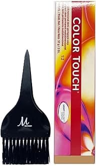 Color Touch 77/45 Medium Blonde/Intense Red Red-Violet Hair Color 2 Oz and M Hair Designs Tint Brush (Bundle)