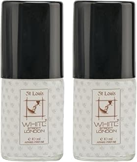 St Louis White Street London Eau De Parfum | For Men | 10ml | Pack of 2-20 ml