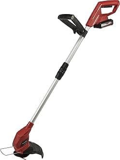 GC-CT 18/24 Li Power X-Change Cordless Edge Trimmer (18 V, Infinitely Telescopic Guide Handle, 20 Plastic Blades Included) Comes with 2.0 Ah Battery and Charger