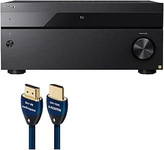 Sony STR-AZ7000ES 13.2 Channel 8K AV Receiver with AudioQuest Sky 3m HDMI Cable
