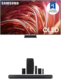 SAMSUNG 65-Inch Class OLED 4K S85D Series HDR Smart TV w/Dolby Atmos, (QN65S85D, 2024 Model) HW-Q910D 9.1.2 ch Soundbar w/Dolby Audio, Surround Sound Expansion, Adaptive Sound, 2024